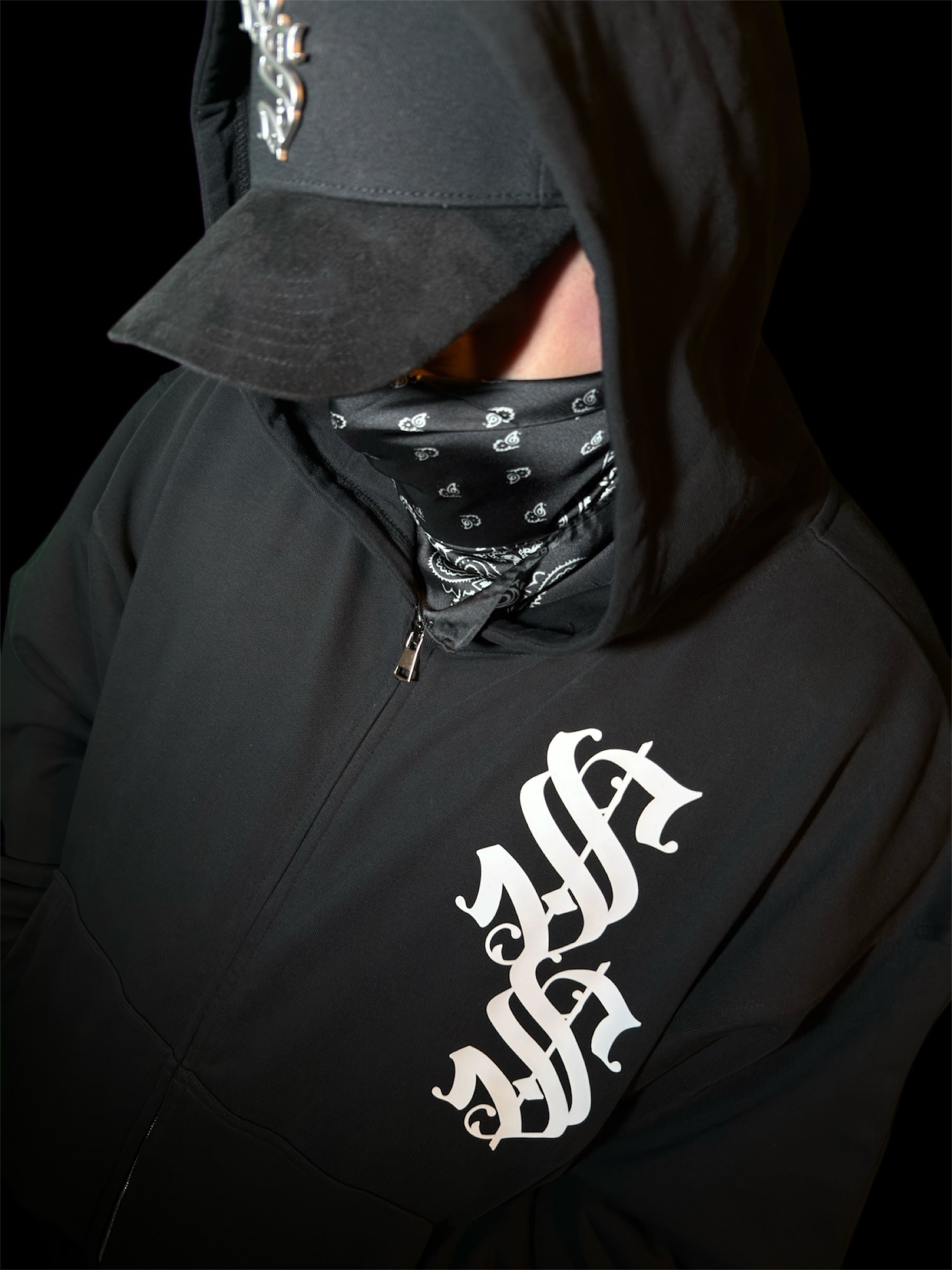 1 of 1 Shadow Stitch Zip Hoodie - Size Large