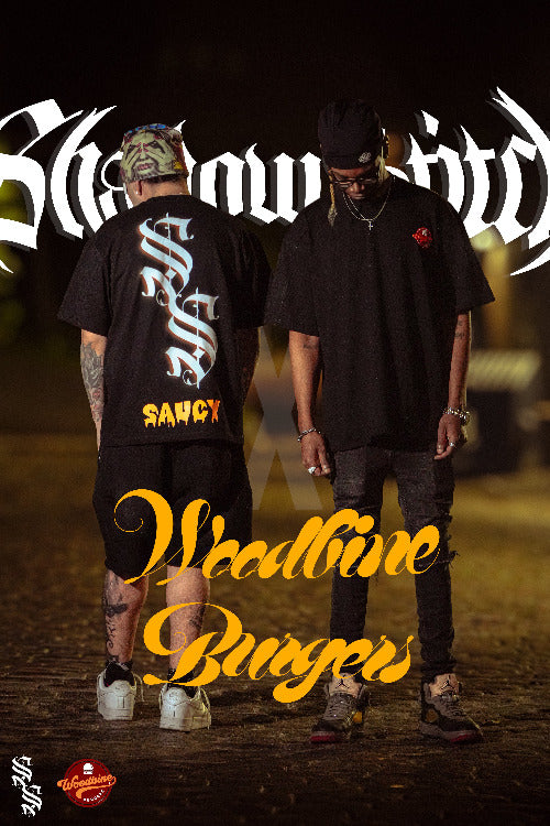 Phre$h Prince X Shadow Stitch X Woodbine Burgers - Saucy Tee
