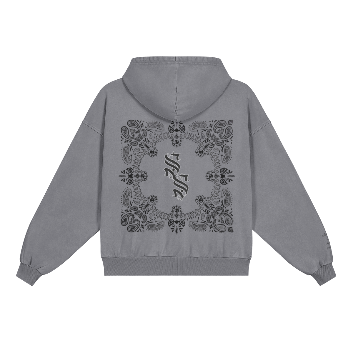 Bandana Boxy Hoodie - Sample Sale