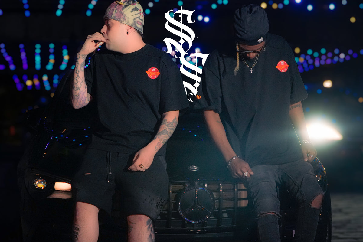 Phre$h Prince X Shadow Stitch X Woodbine Burgers - Saucy Tee